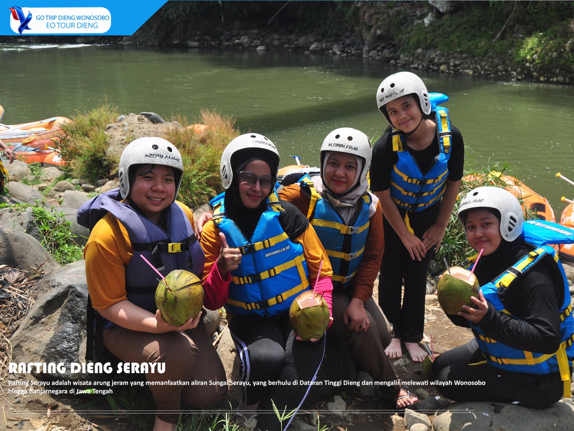 Paket Rafting Arung Jeram Sungai Serayu